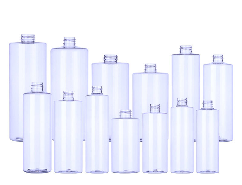 Flat Shouder PET Bottle with Screw Caps for Skincares Cosmetic Packaging Manufacturer - COSMETIC PACKAGING - 3