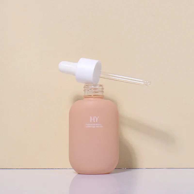 30ml Dropper Bottle for Skincare Glass Cosmetic Packaging Essential Oil Glass Dropper Bottle