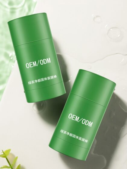 Empty Deodorant Stick Packaging High-end Plastic Deodorant Container Luxury Matte Green Deodorant Bottle - COSMETIC PACKAGING - 3