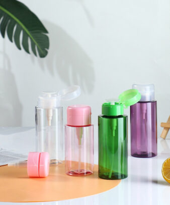 Fashionable Make-up Removal Bottle Plastic Cosmetic Container for Make-ups Screw-top Bottles - COSMETIC PACKAGING - 2