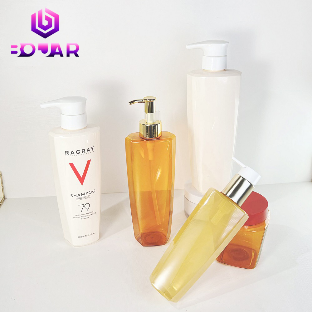 160ml 300ml Plastic Lotion Bottle 450ml Diamond Shampoo Bottle 620ml Shower Gel Bottle