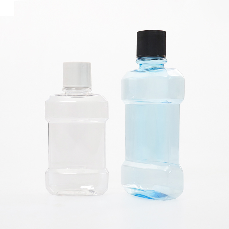 plastic mouthwash bottle pet empty oral care bottle refreshing mouth PET bottle 80-1000ml plastic packaging bottle - COSMETIC PACKAGING - 1